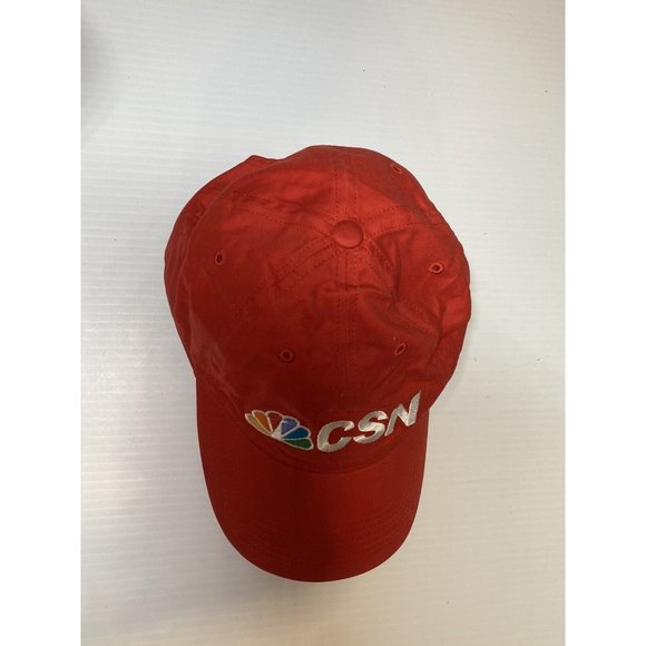 CSN Comcast Sports Network TV Channel Mens Adjustable Strapback Hat Peacock Logo - Picture 5 of 8